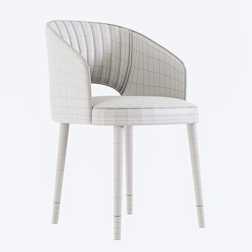 Parven Furniture chair 3D model 3