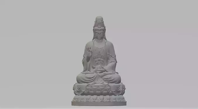 Guan Yin 3D model