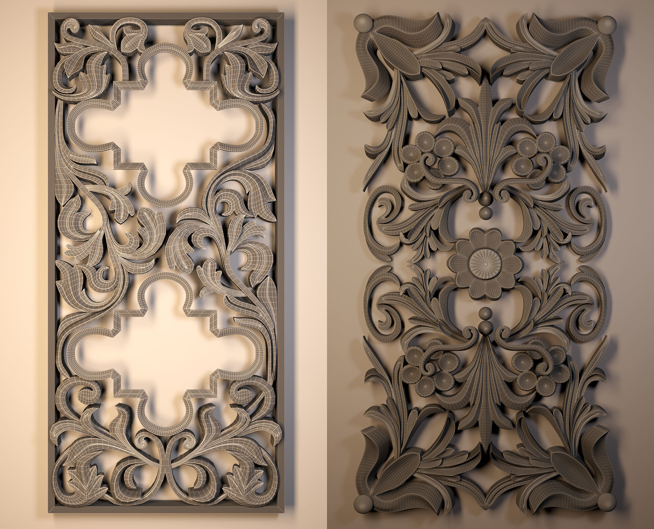 Ornament 3D Model-vol11 3D model_2