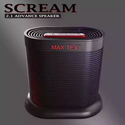 Reality Audio Speaker 360 3D model 3D model