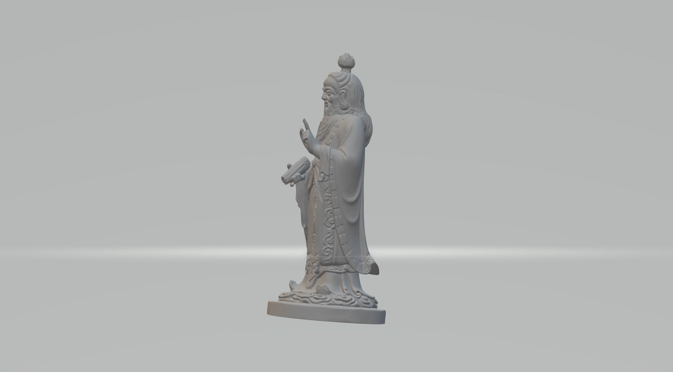 Daode Tianzun 3D print model_1