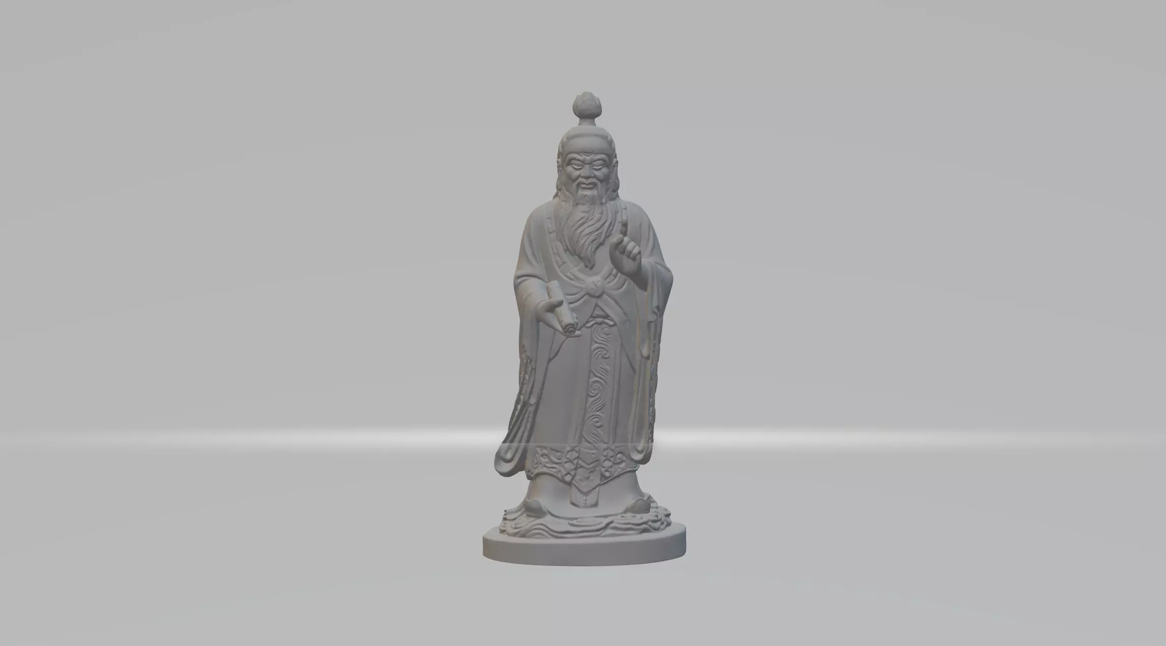 Daode Tianzun 3D print model_0