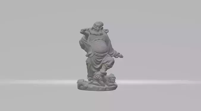 Zhong Kui 3D Model 3D print model