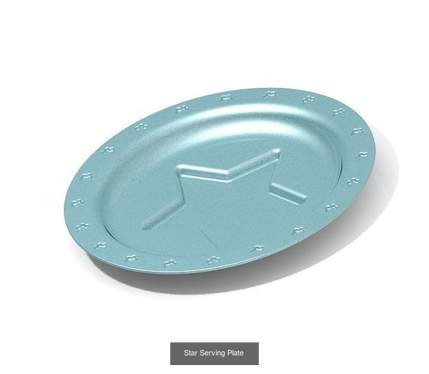 KITCHEN UTENSILS PLATE PACK 3D Model Collection_8