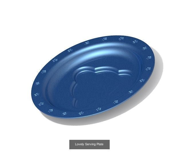 KITCHEN UTENSILS PLATE PACK 3D Model Collection_6