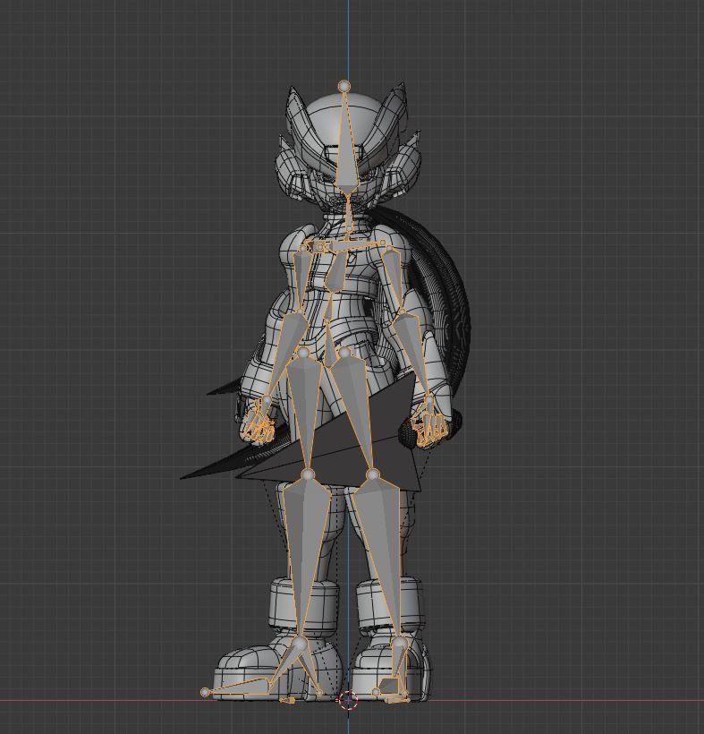 Zero - Megaman Zero 3D model_10
