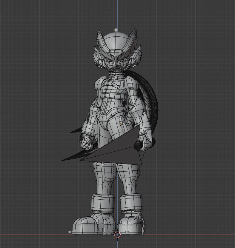 Zero - Megaman Zero 3D model_6