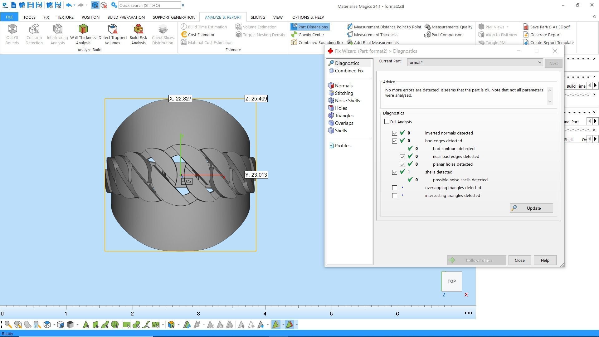 Light weight wide chain ring 3D print model_12