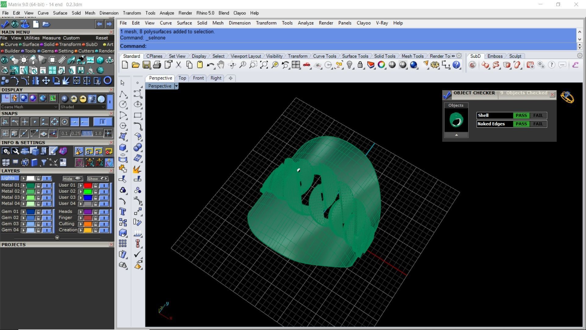 Light weight wide chain ring 3D print model_2