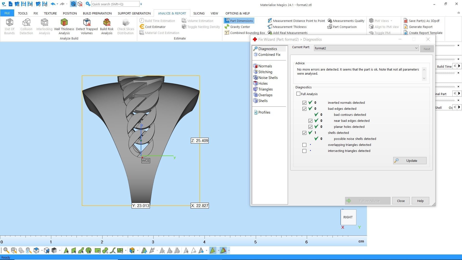 Light weight wide chain ring 3D print model_10