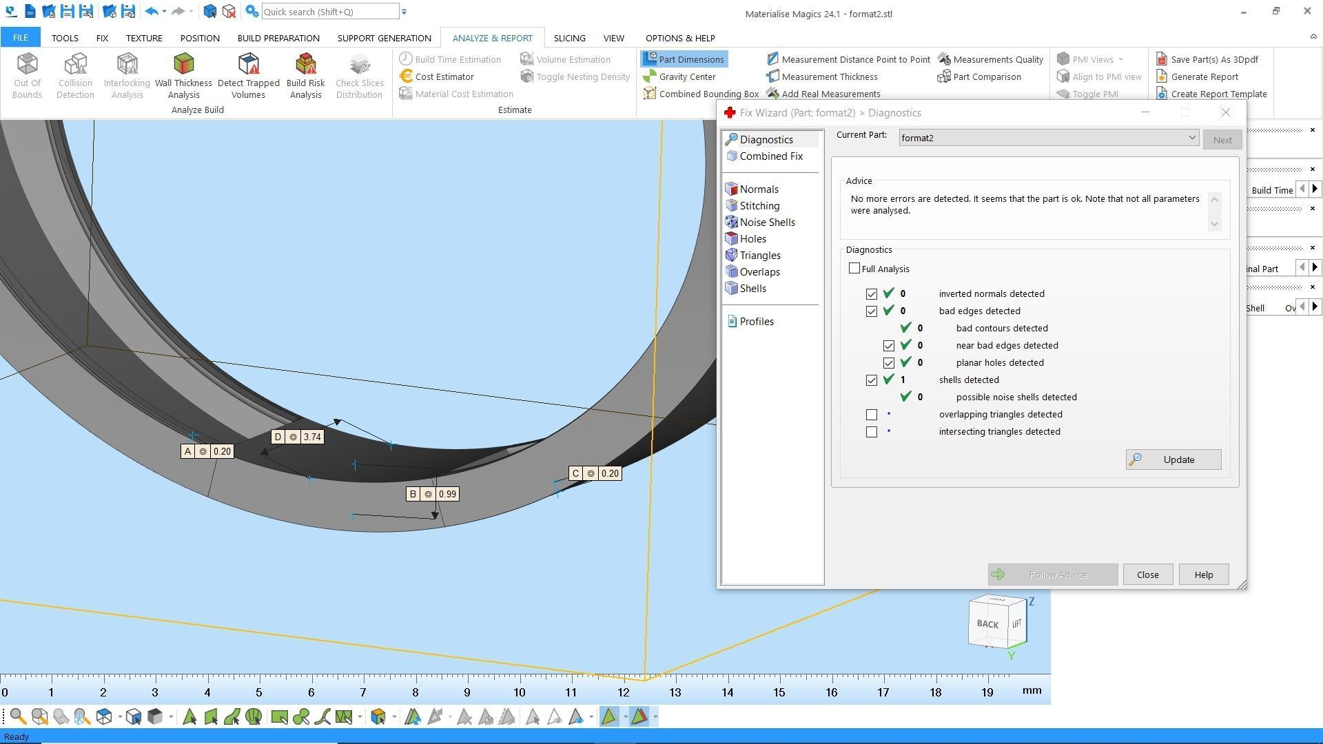 Light weight wide chain ring 3D print model_15