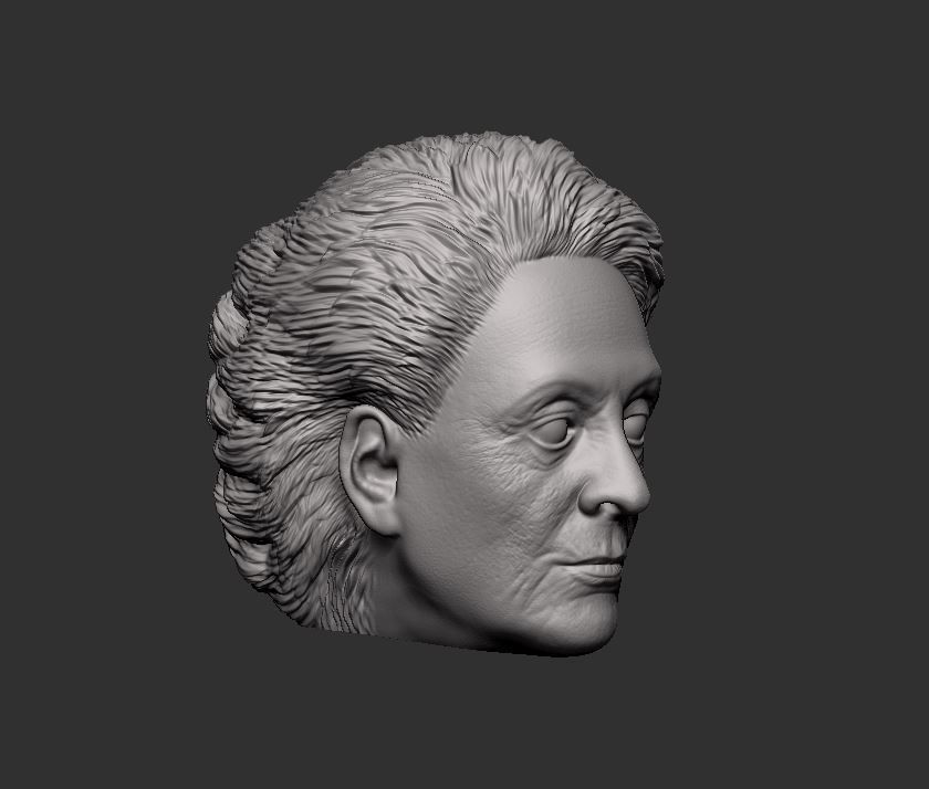 Head 55 3D print model_4