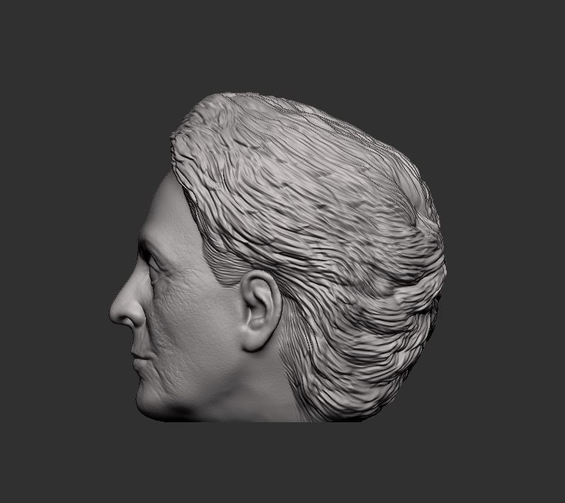 Head 55 3D print model_7