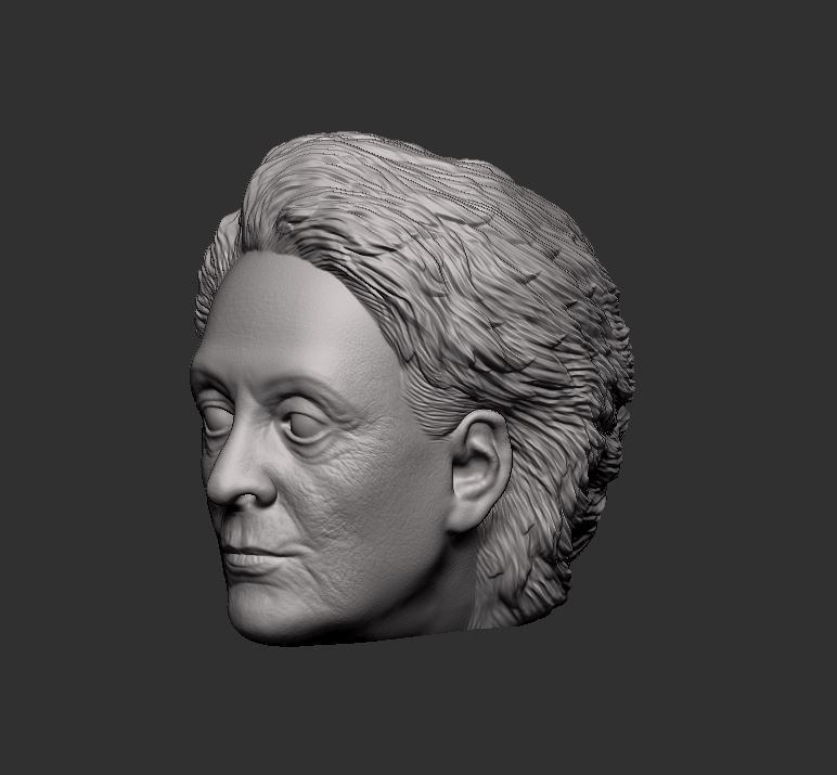 Head 55 3D print model_6
