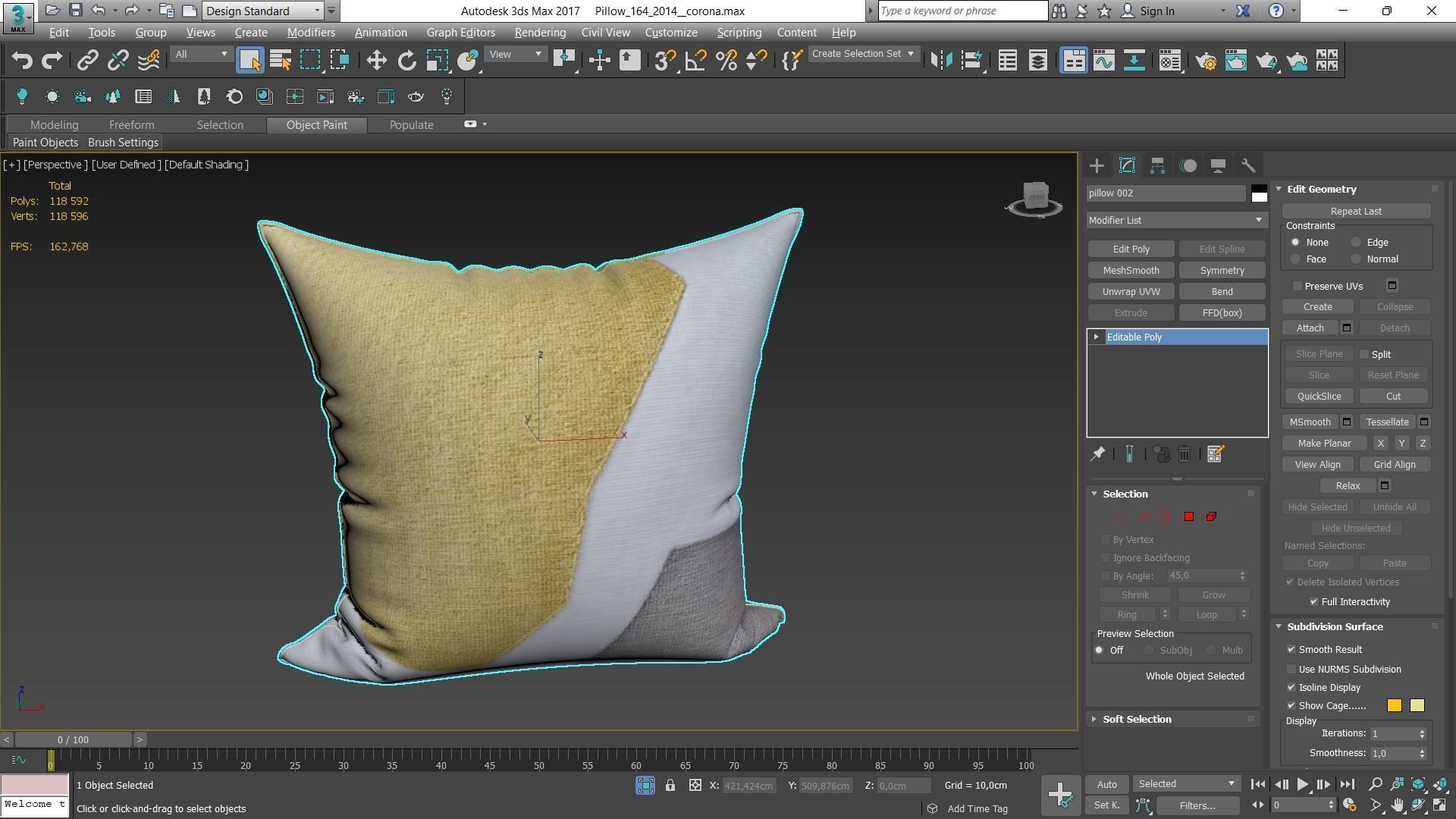 Decorative pillows Houzz set 164 3D model_6