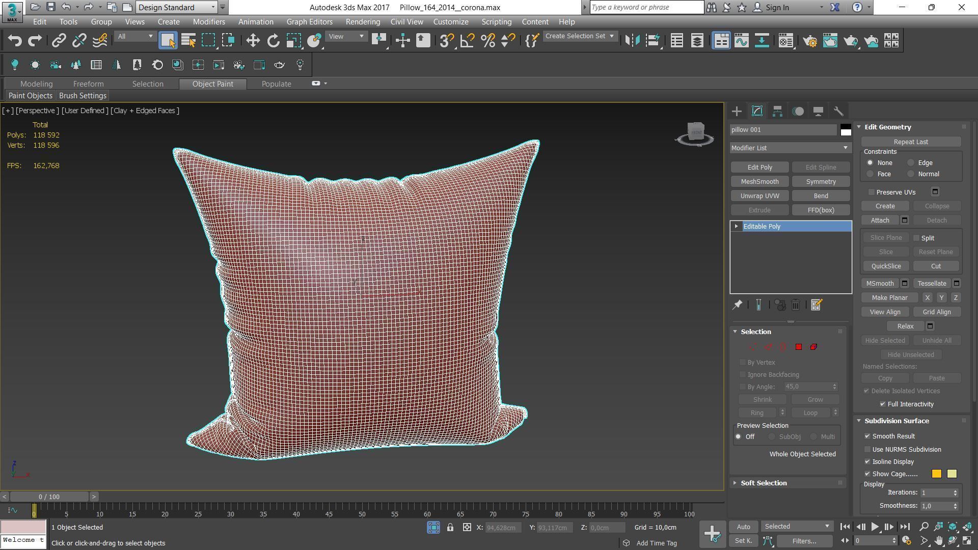 Decorative pillows Houzz set 164 3D model_5