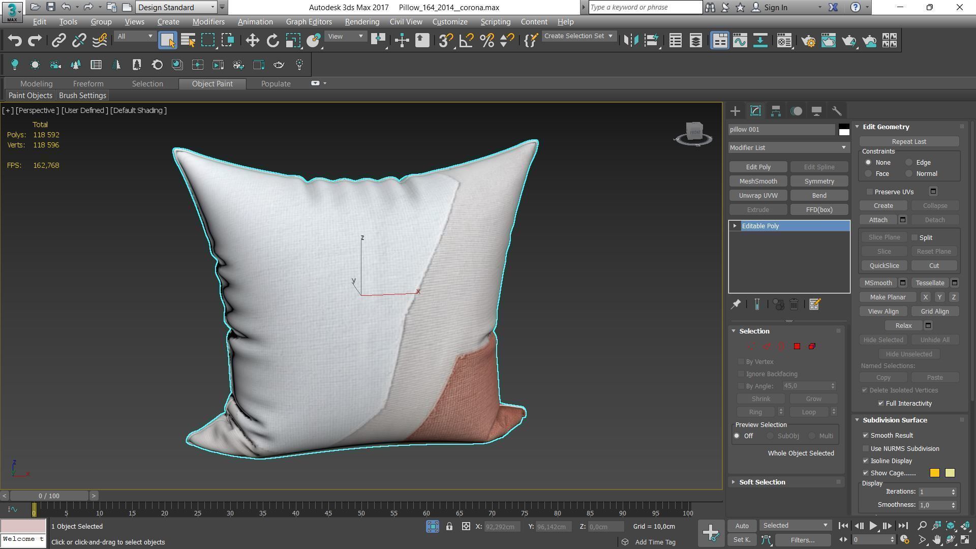 Decorative pillows Houzz set 164 3D model_2