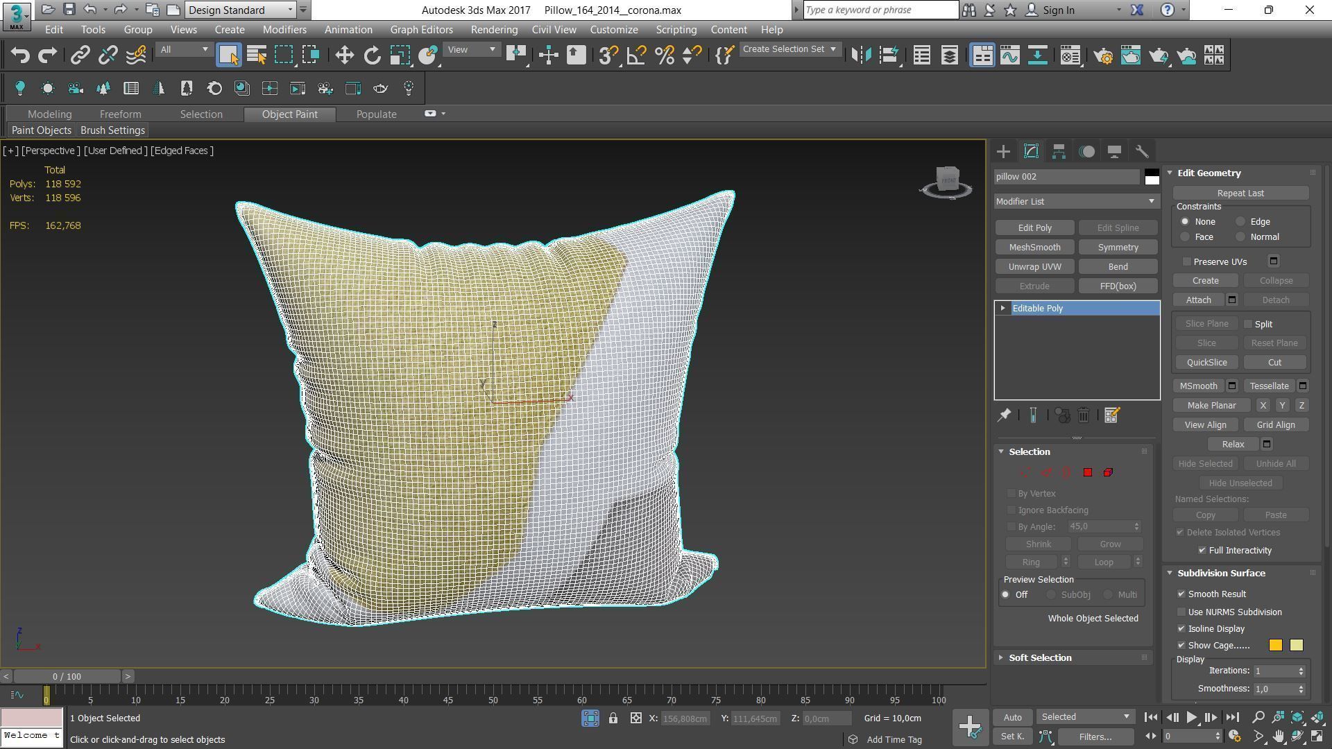 Decorative pillows Houzz set 164 3D model_7