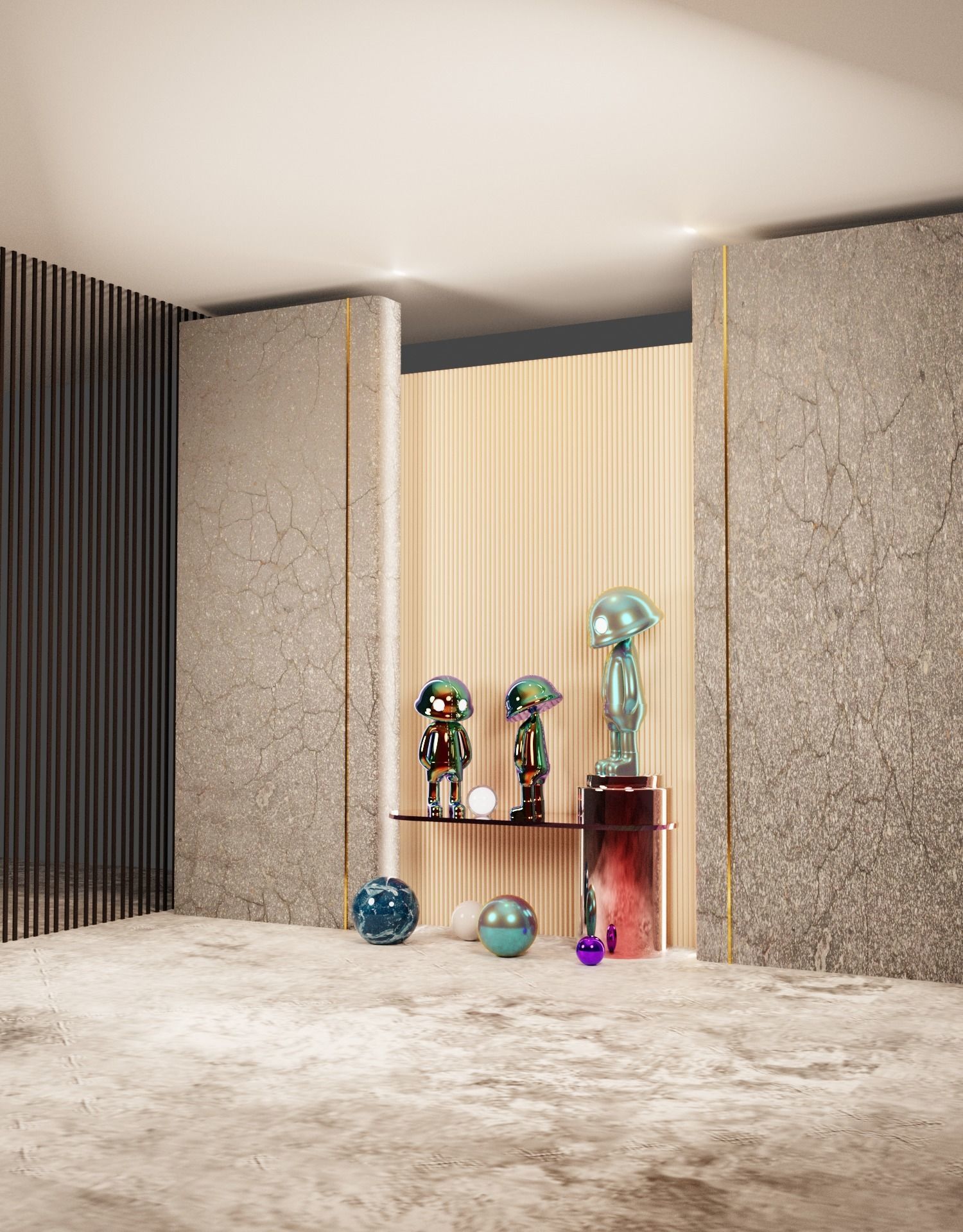 Display area II 3D model_6