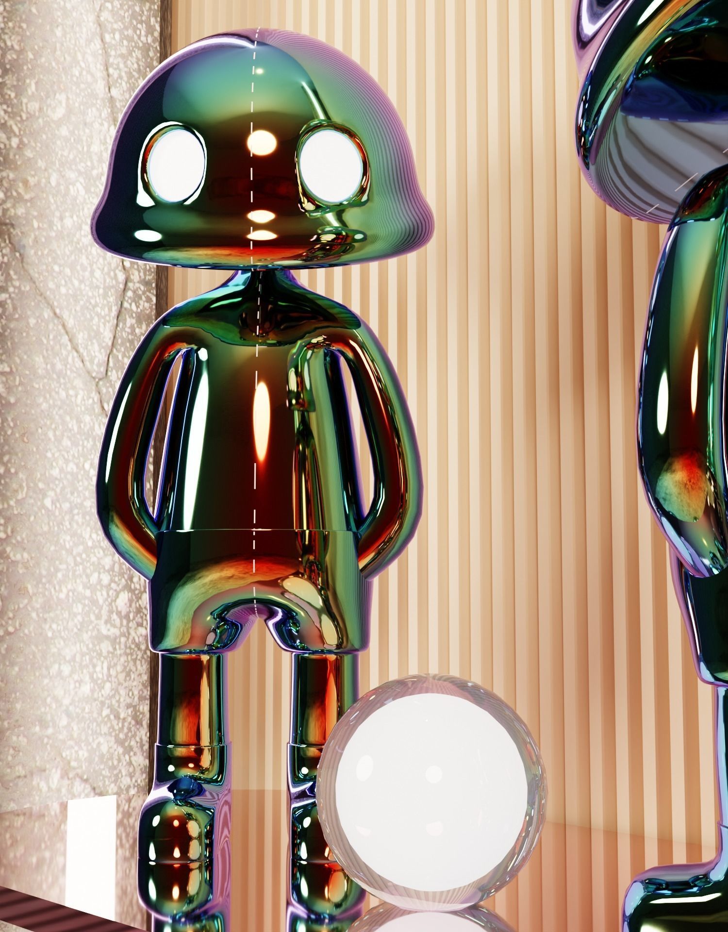 Display area II 3D model_2