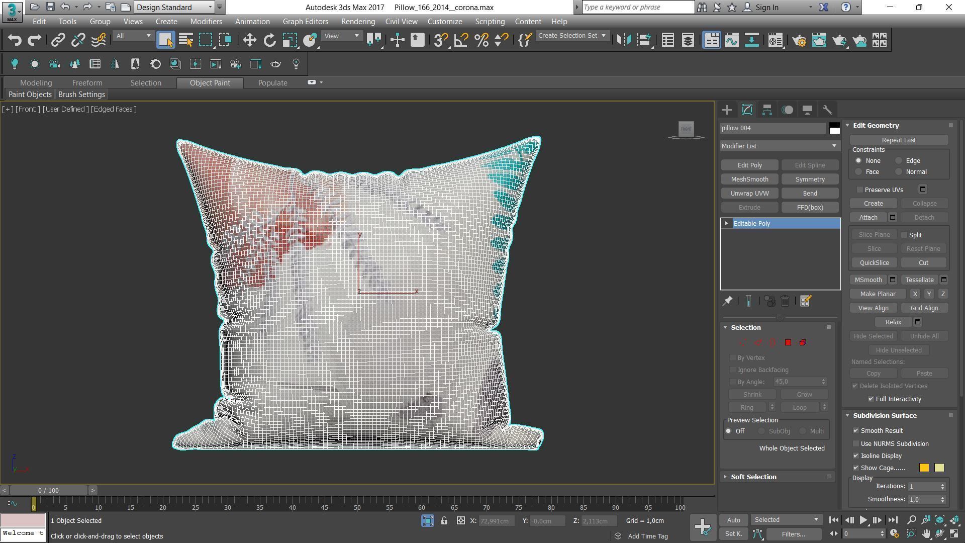 Decorative pillows Houzz set 166 3D model_18