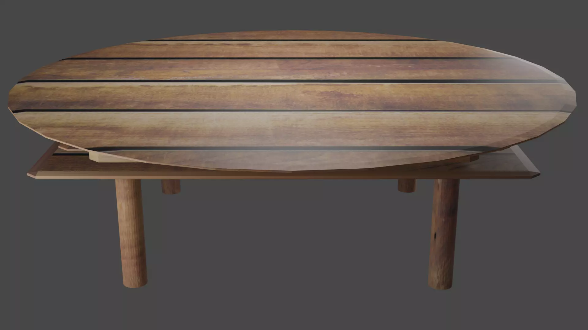 Table Blender  3D model_0