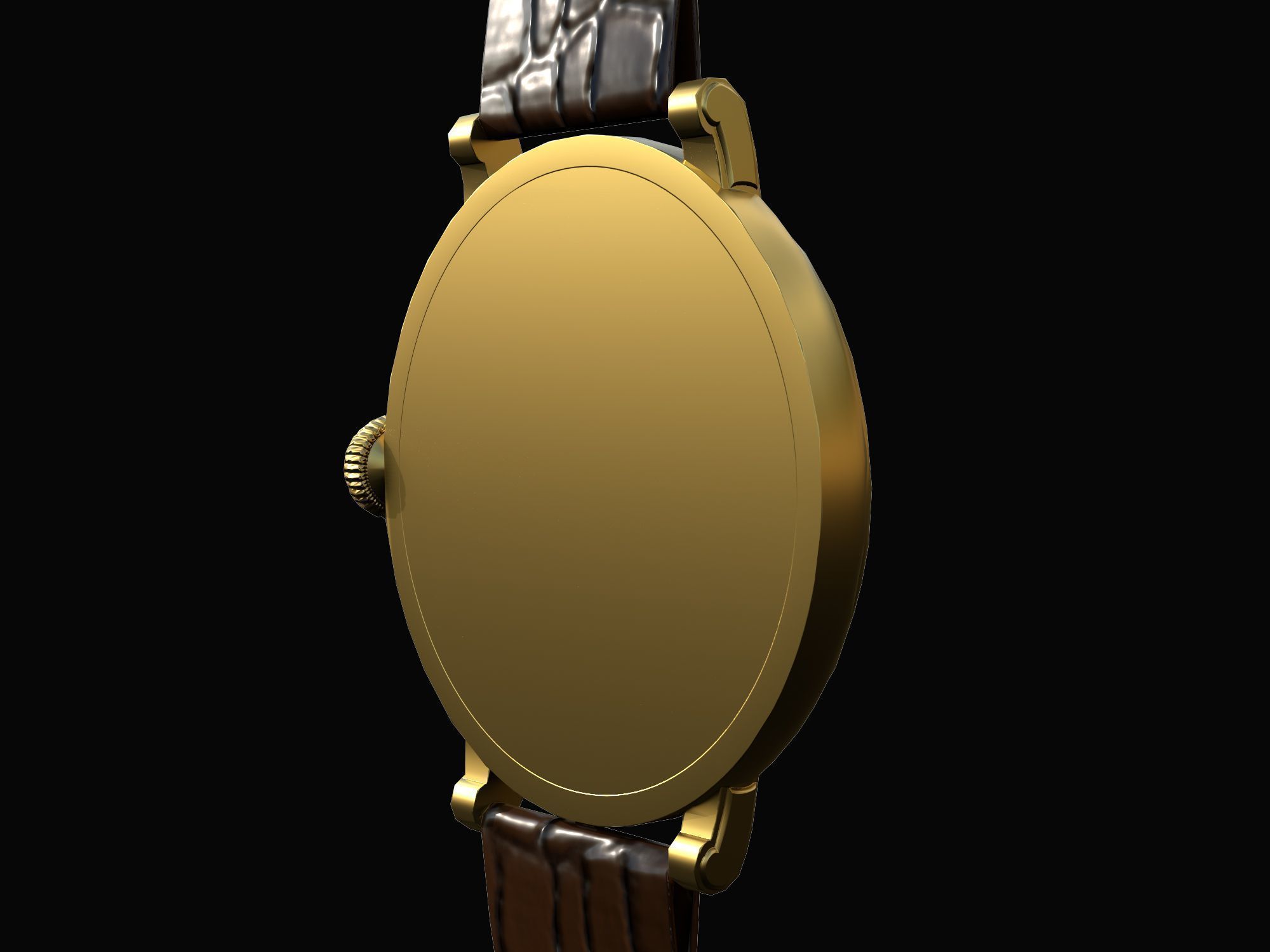 Watch 10 Low-poly Low-poly 3D model_5