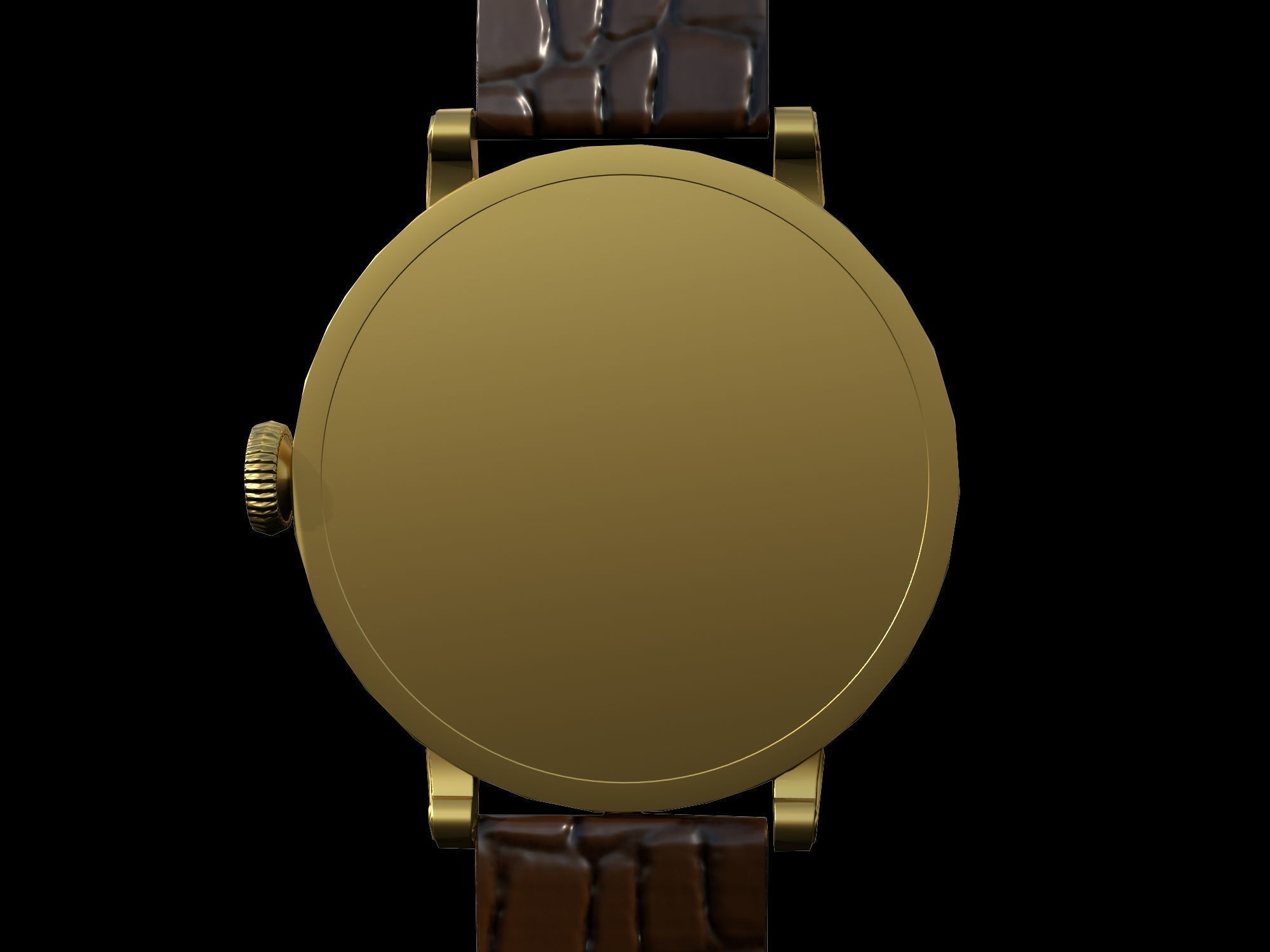 Watch 10 Low-poly Low-poly 3D model_4