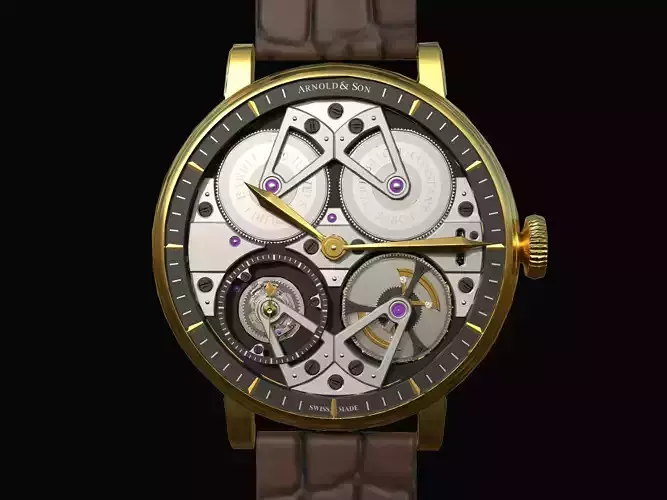 Watch 10 Low-poly Low-poly 3D model