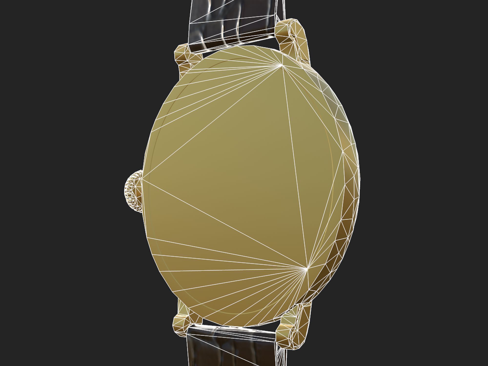 Watch 10 Low-poly Low-poly 3D model_14