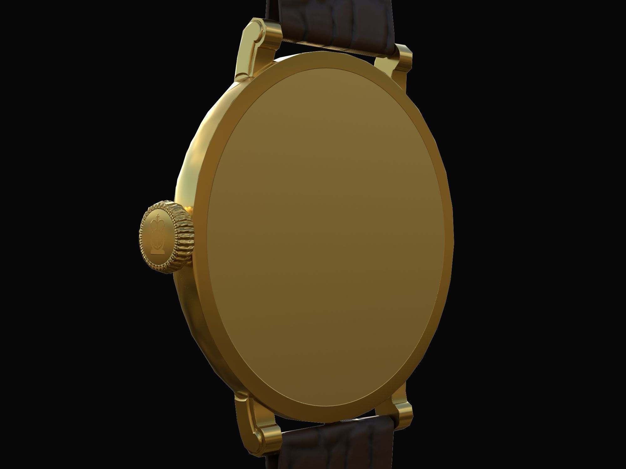 Watch 10 Low-poly Low-poly 3D model_3
