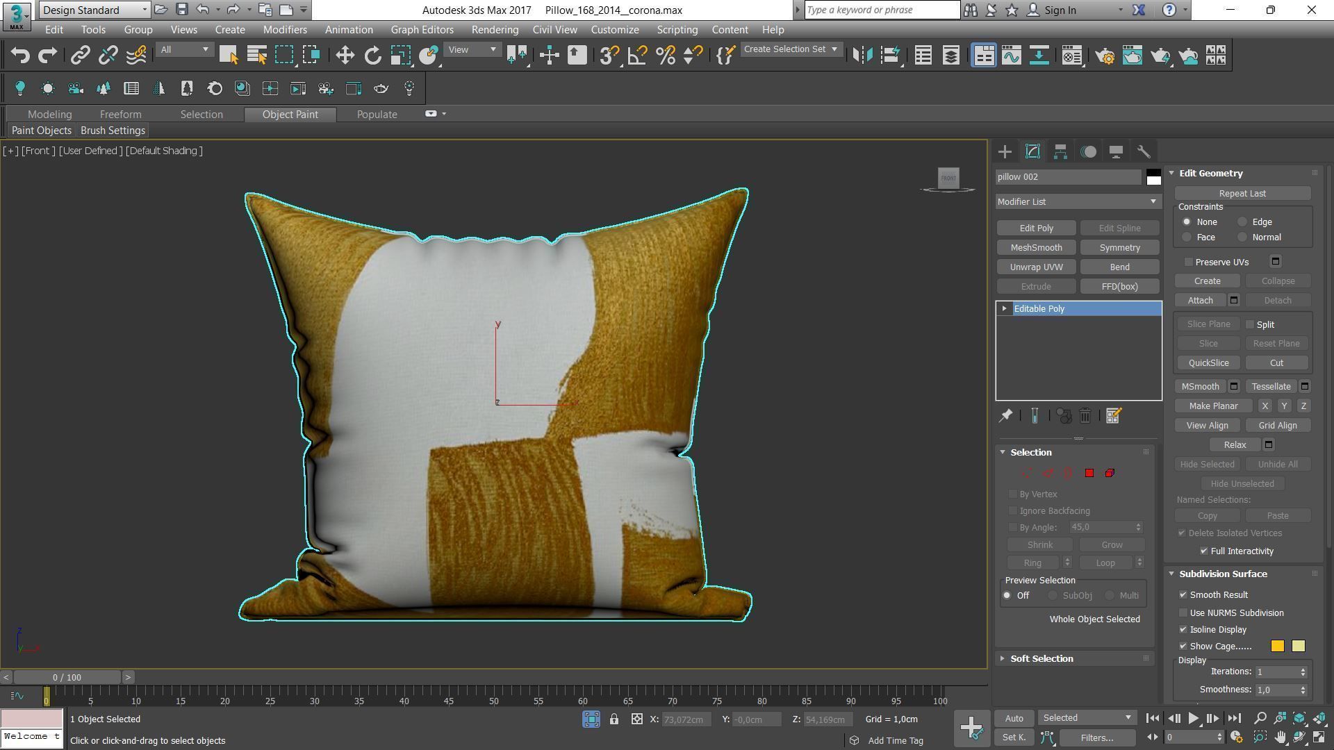 Decorative pillows Houzz set 168 3D model_6