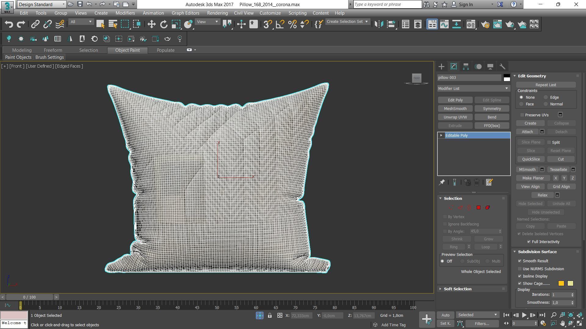 Decorative pillows Houzz set 168 3D model_11