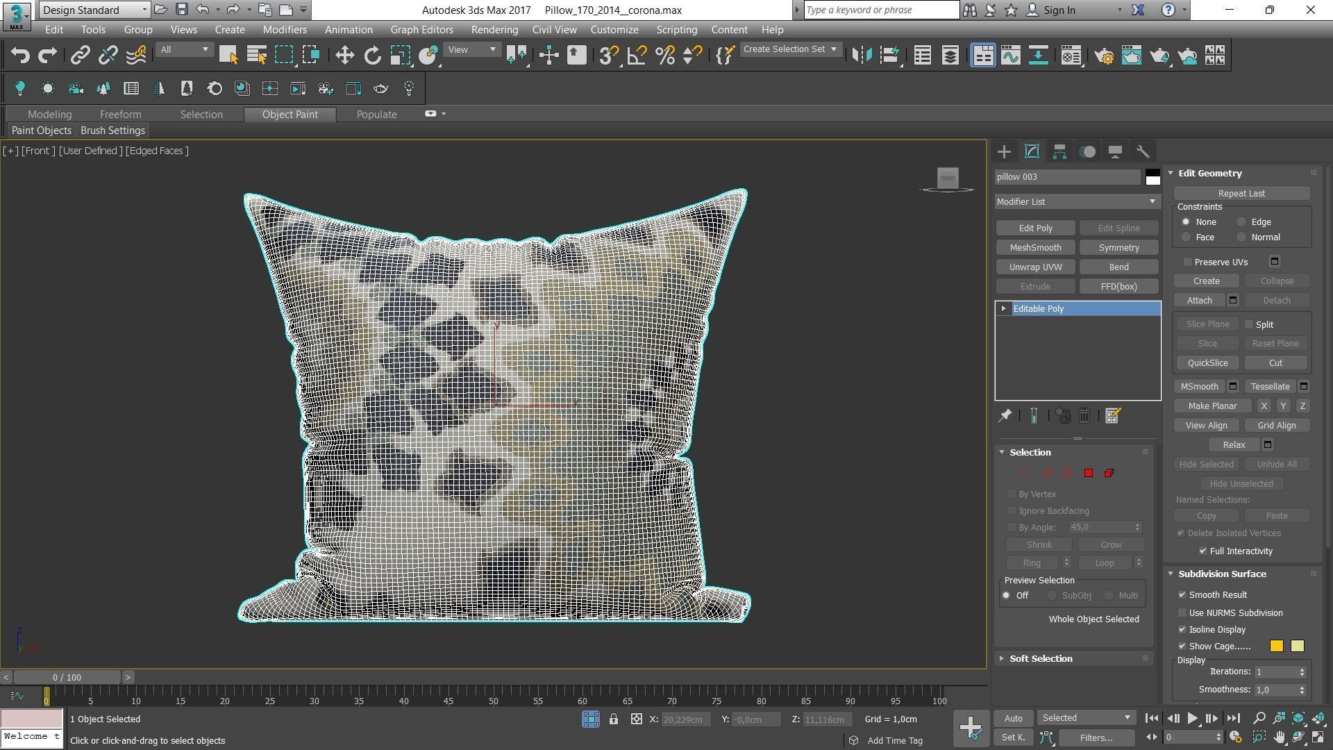 Decorative pillows Houzz set 170 3D model_9