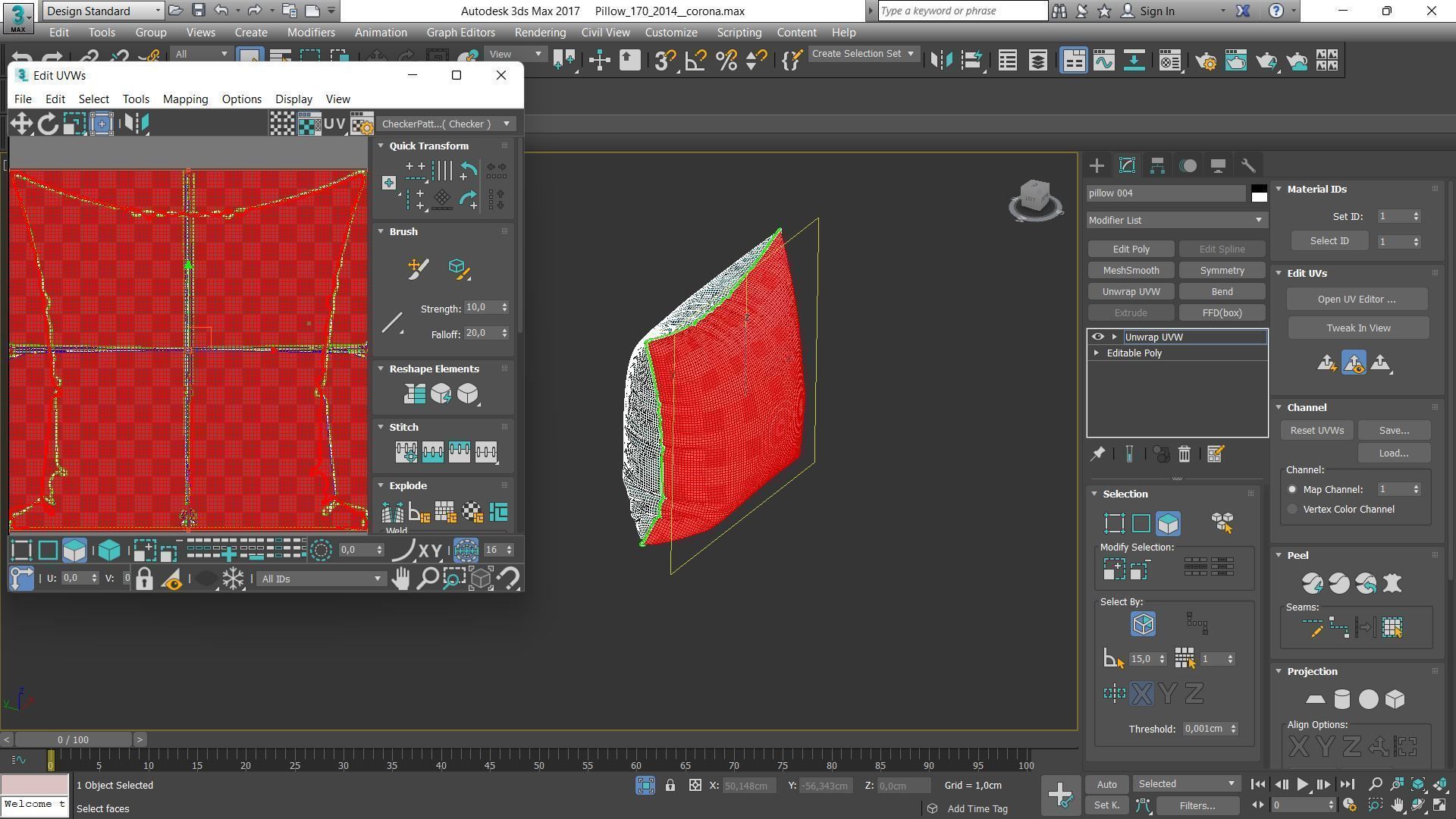 Decorative pillows Houzz set 170 3D model_12