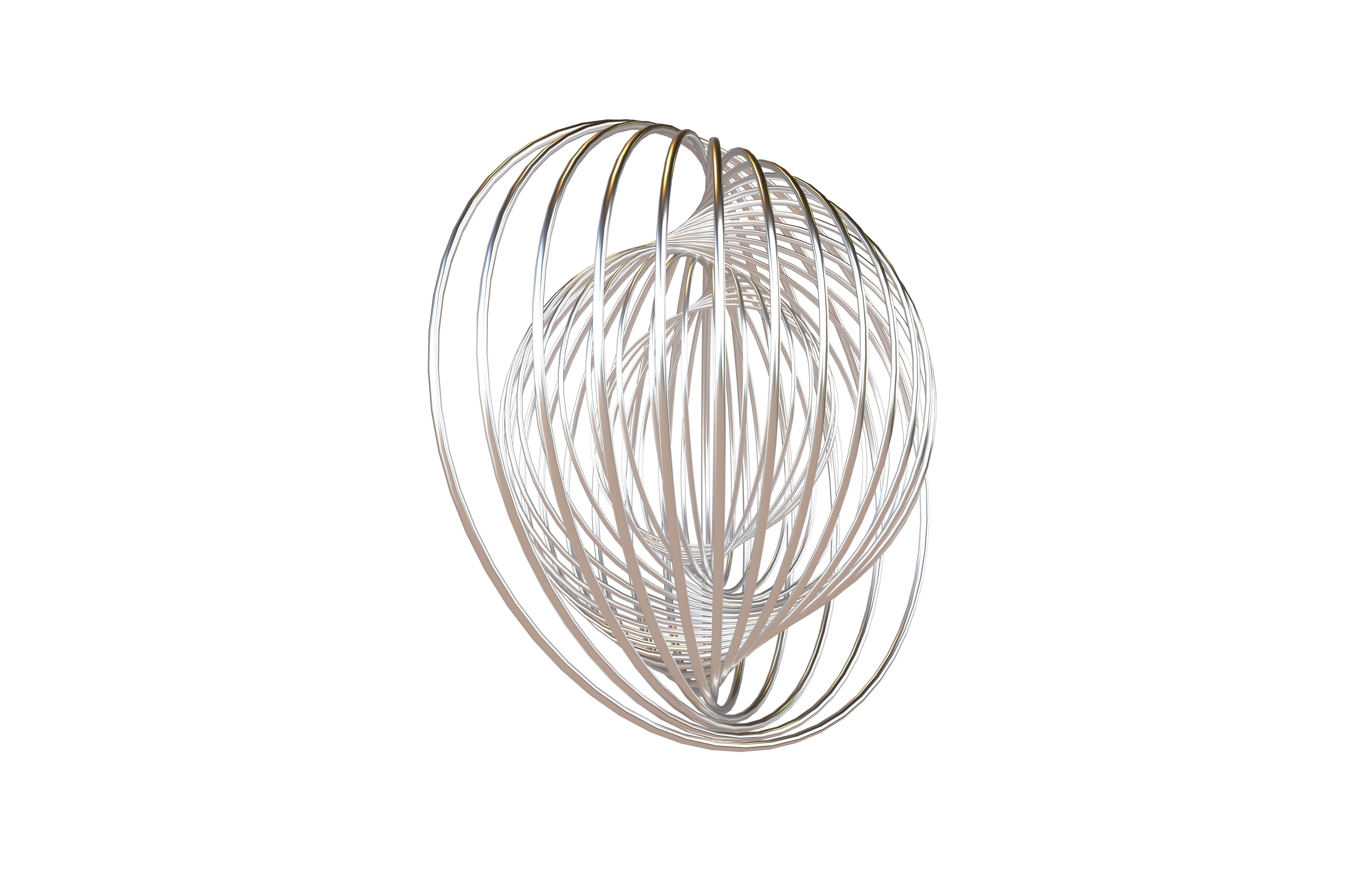 Abstract Shape v6 002 Low-poly 3D model_3