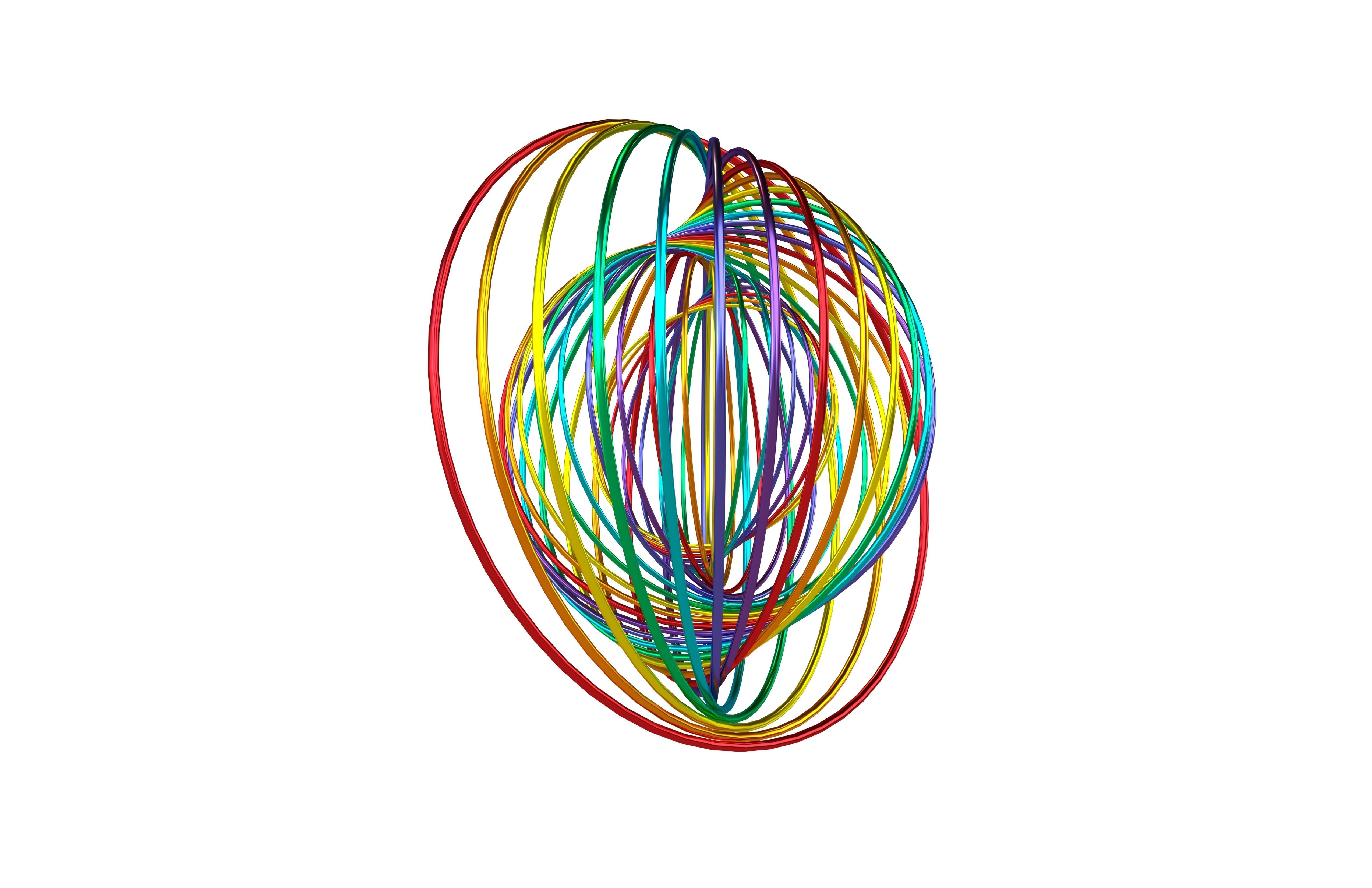 Abstract Shape v6 003 Low-poly 3D model_3