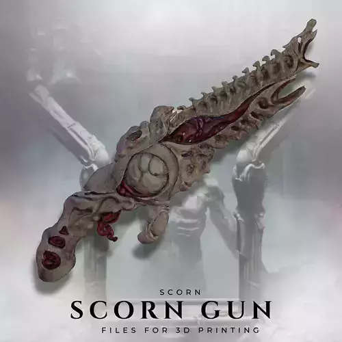 Gun form Scorn 3D print model