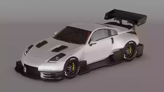 Nissan 350Z Hill Climb Wide Body Kit