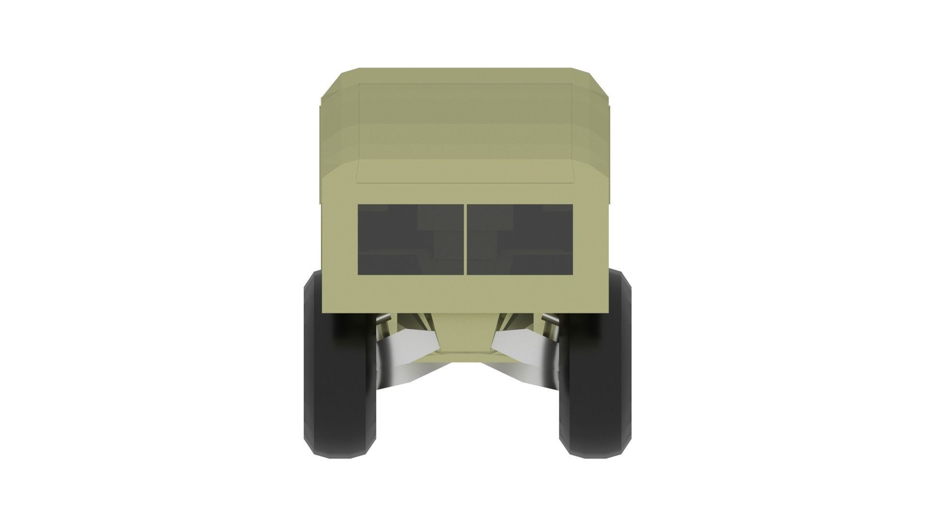 HMMWV Military Humvee 3D model_18