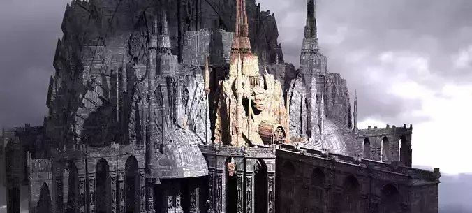 Alien Holy Temples 2 Kit bash