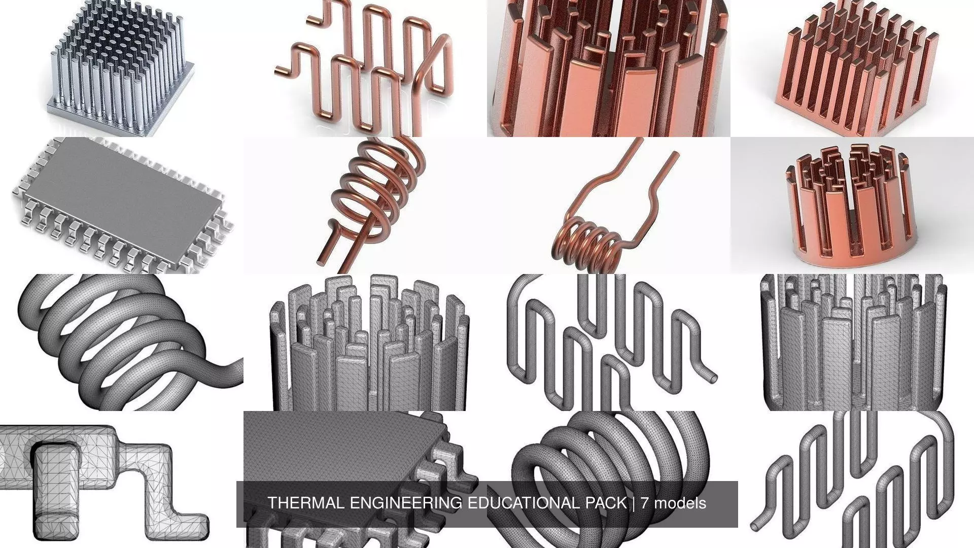 THERMAL ENGINEERING EDUCATIONAL PACK 3D Model Collection_0
