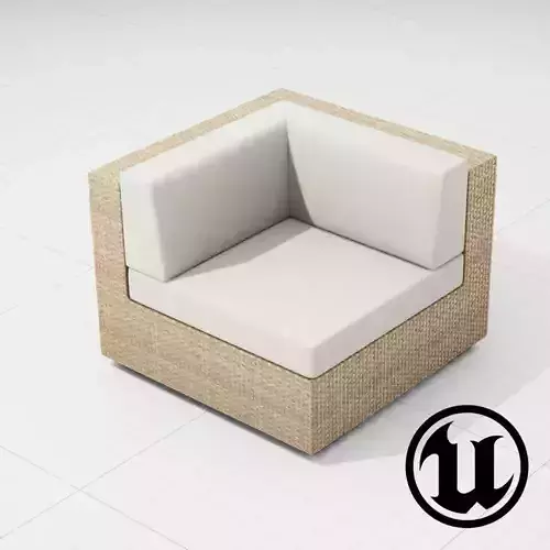 Patio Furniture Chair 002 UE4