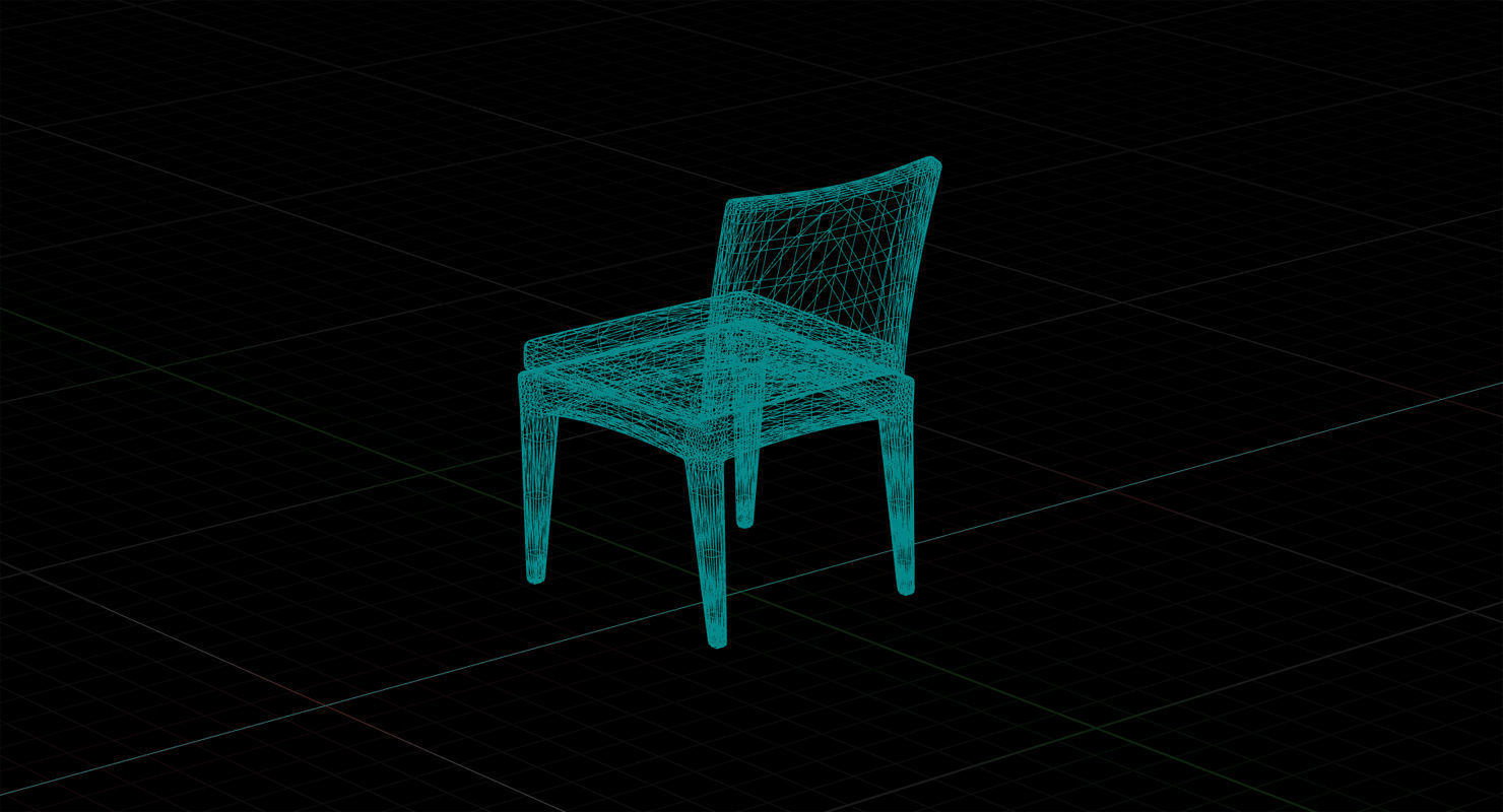 Dedon Panama Chair 003 UE4 Low-poly 3D model_10