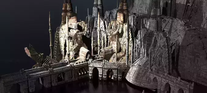 Covenant  Holy Temples Kit bash 2