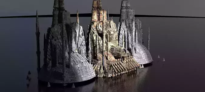 Covenant  Holy Temples Kit bash 4  