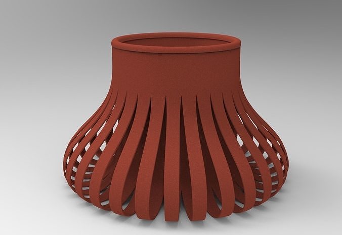Alta Vase Low-poly 3D model