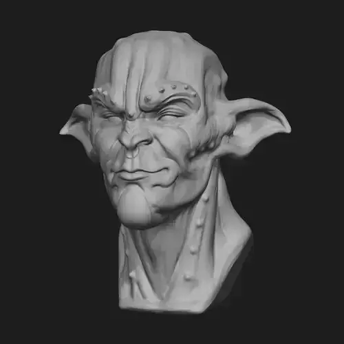 Orc bust