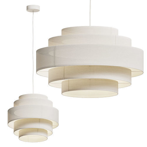 Ellos Home Ceiling Lamps Miguel Two Size 3D model