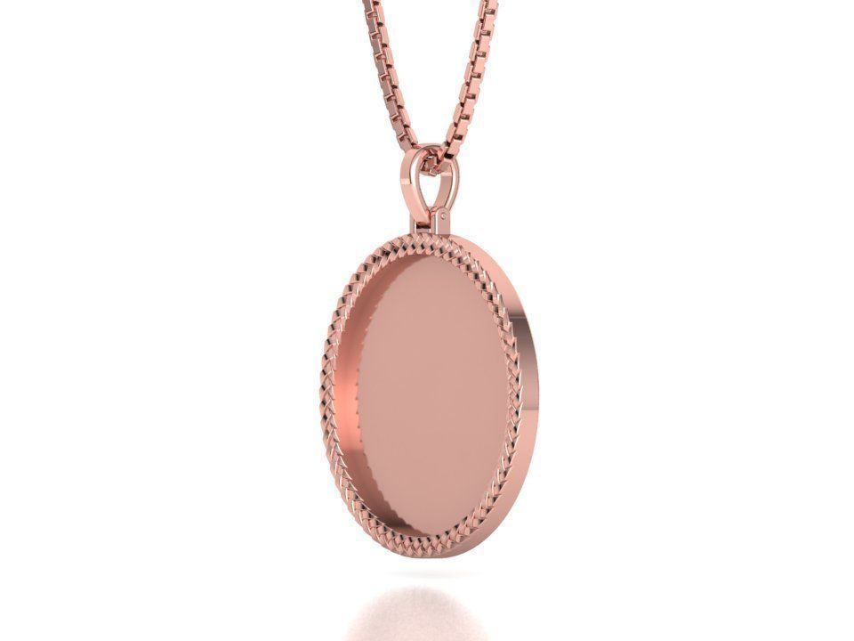 Memory Frame Pendants Collection 25mm 30mm 35mm _38